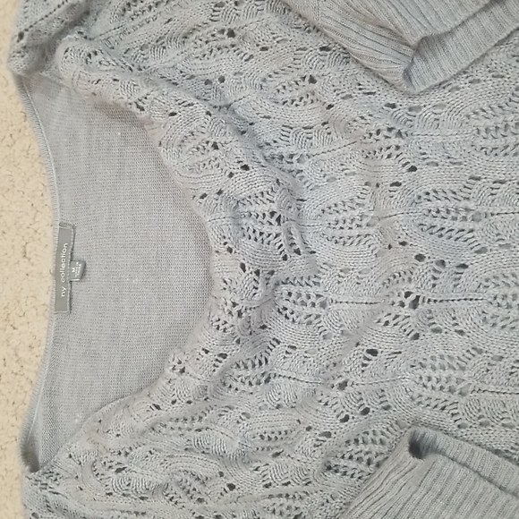 NY Collection Gray Sweater - Picture 2 of 4